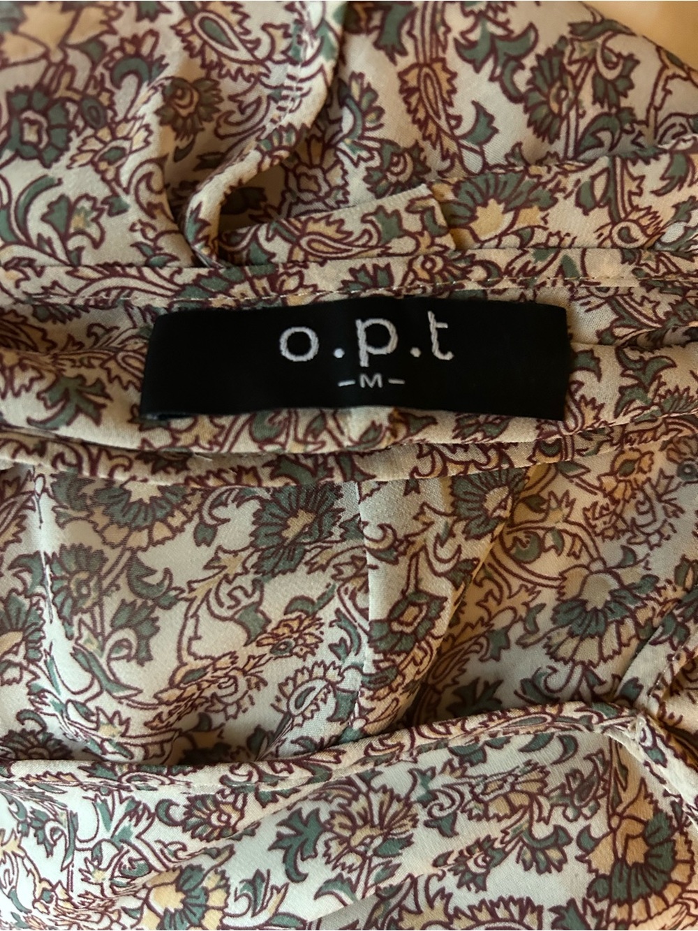 o.p.t Pink Lea romantic floral lightweight mini dress. Garden parties, outings. - Picture 4 of 9